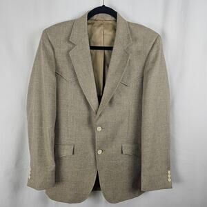 VTG 80s/90s Western Classic by Guy Garrett USA Men's 40 Blazer Americana Retro